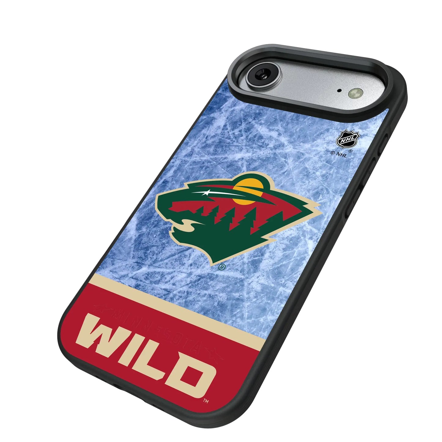 Minnesota Wild Ice Wordmark Bump Phone Case for Apple iPhone