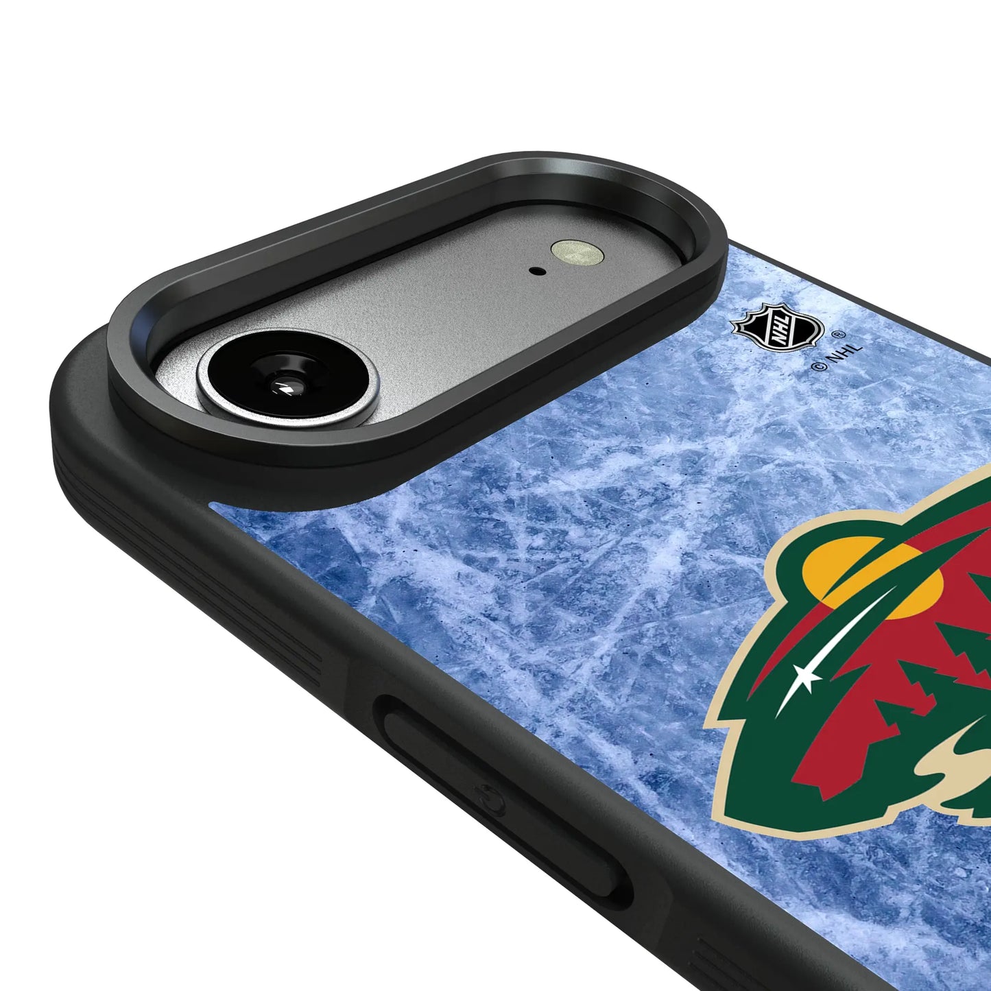 Minnesota Wild Ice Wordmark Bump Phone Case for Apple iPhone