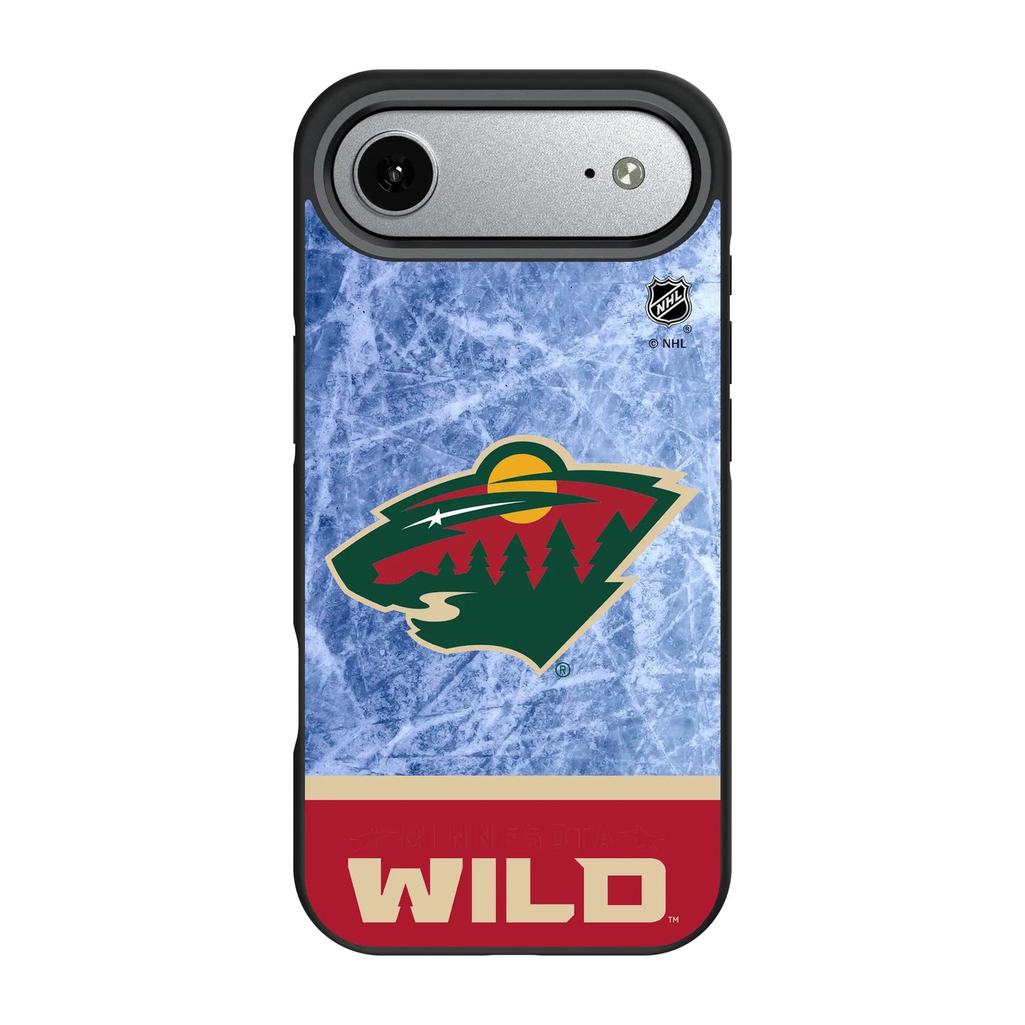 Minnesota Wild Ice Wordmark Bump Phone Case for Apple iPhone