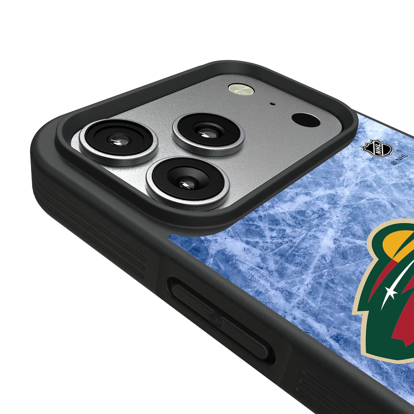 Minnesota Wild Ice Wordmark Bump Phone Case for Apple iPhone