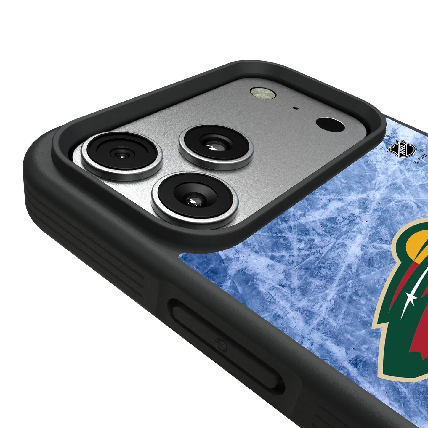 Minnesota Wild Ice Wordmark Bump Phone Case for Apple iPhone