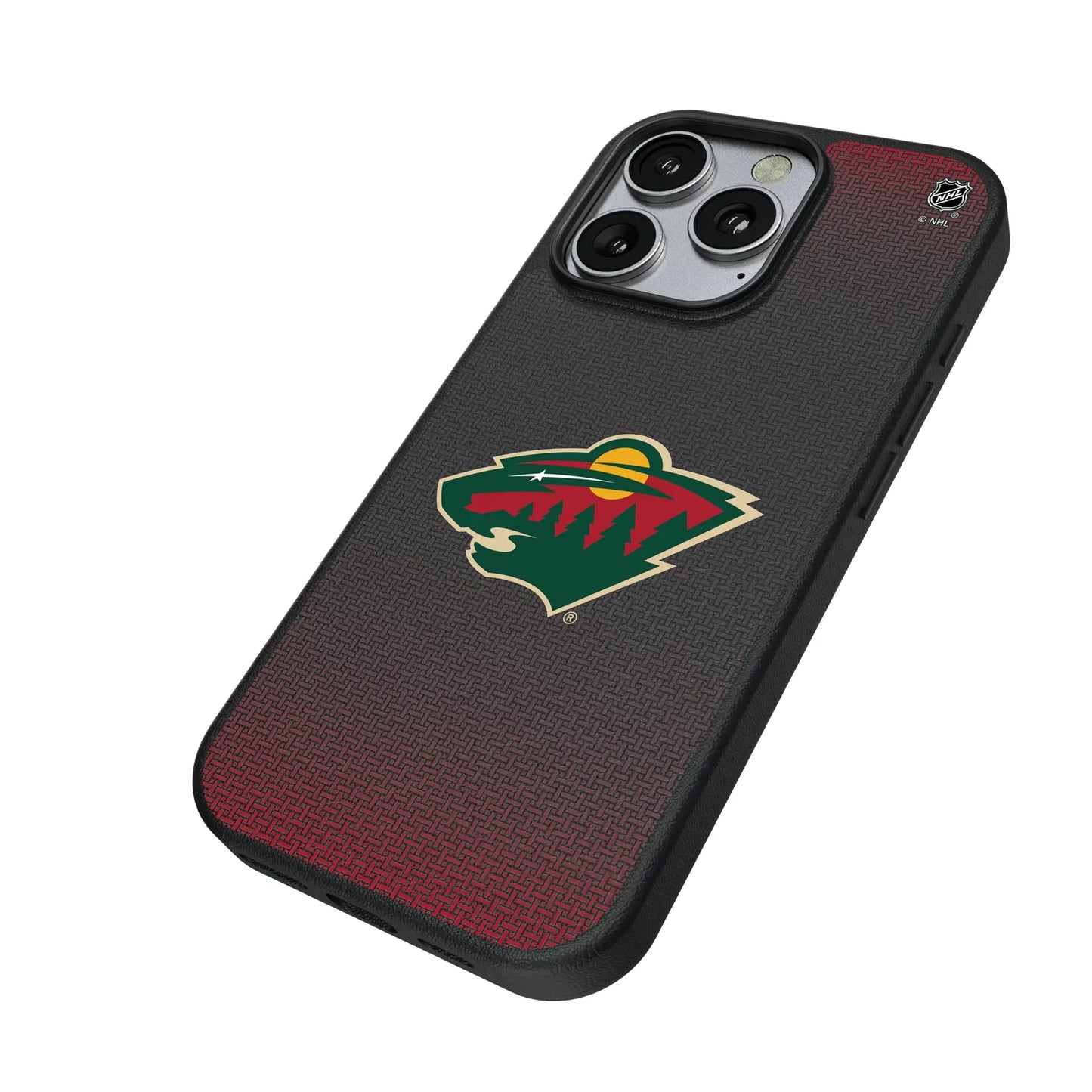 Minnesota Wild Linen MagSafe Compatible Phone Case for Apple iPhone