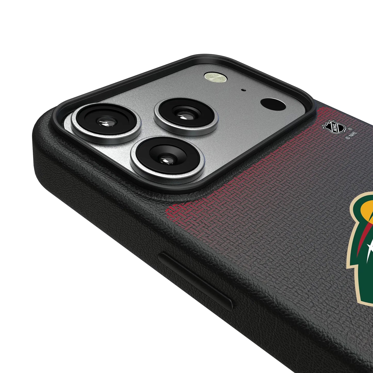 Minnesota Wild Linen MagSafe Compatible Phone Case for Apple iPhone