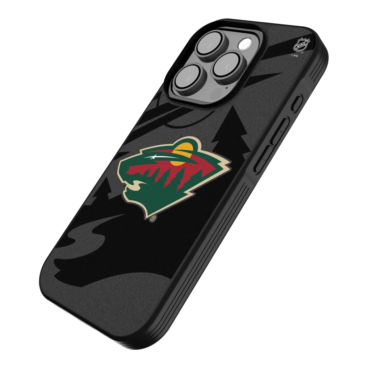 Minnesota Wild Monocolor Tilt Bump Phone Case for Apple iPhone