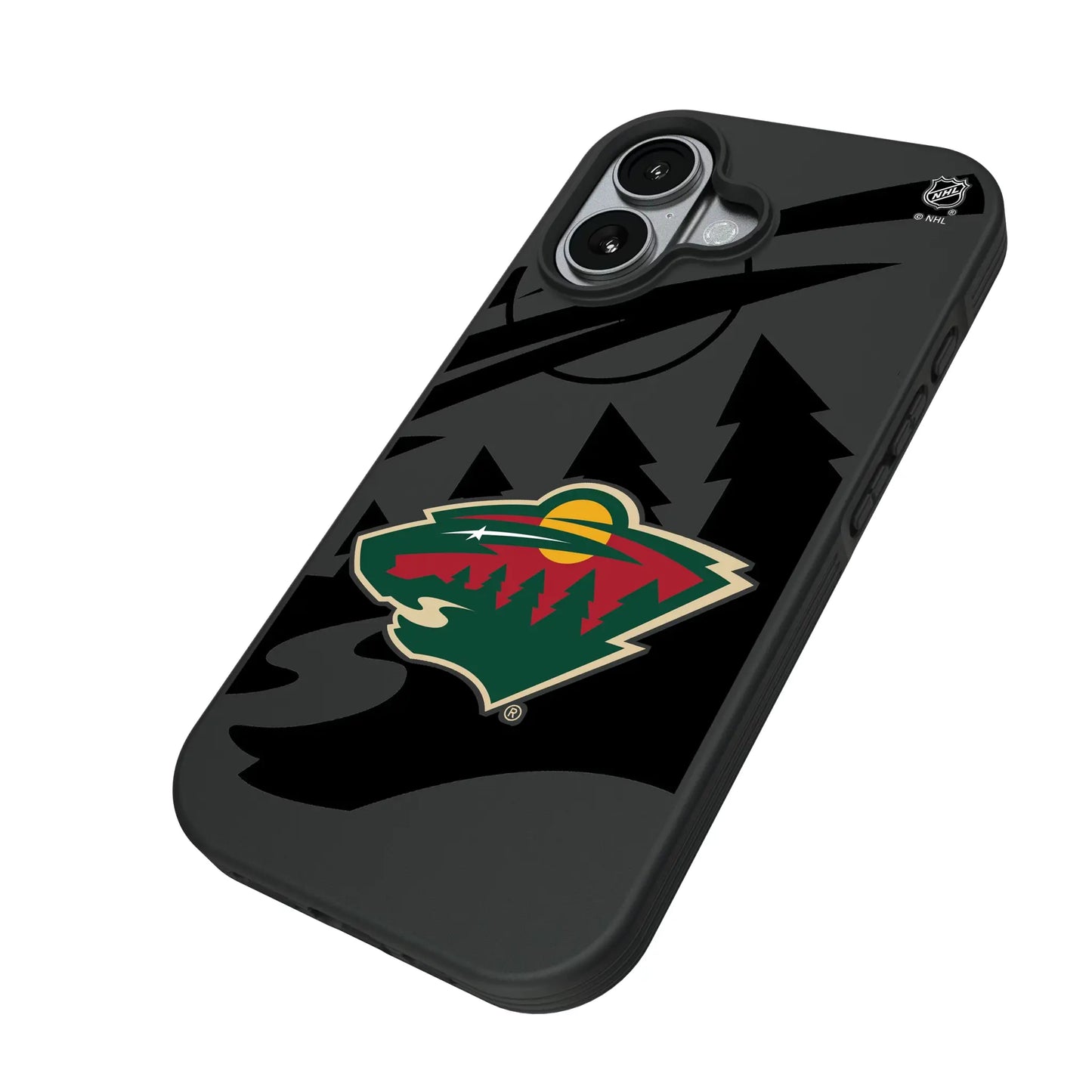 Minnesota Wild Monocolor Tilt Bump Phone Case for Apple iPhone