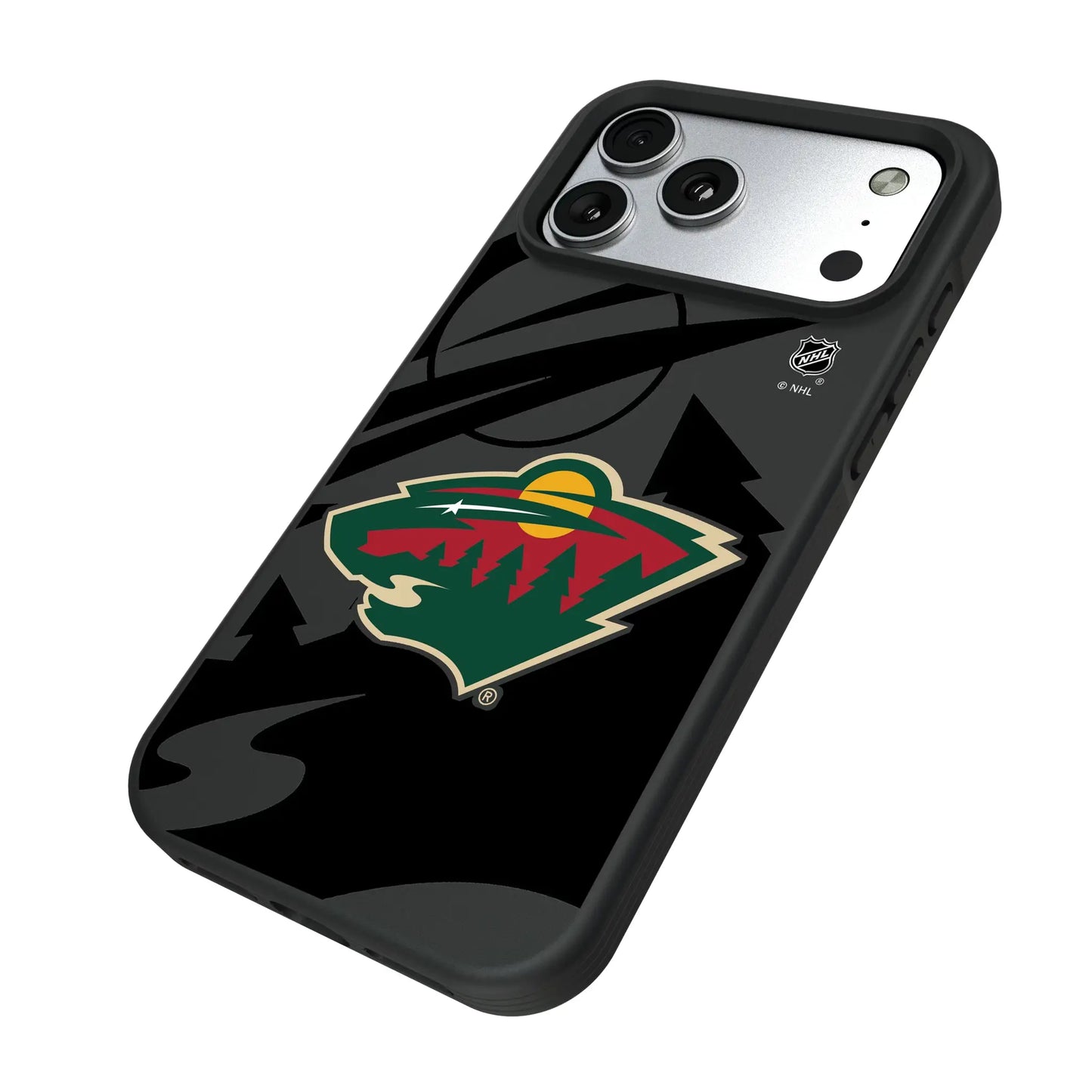 Minnesota Wild Monocolor Tilt Bump Phone Case for Apple iPhone