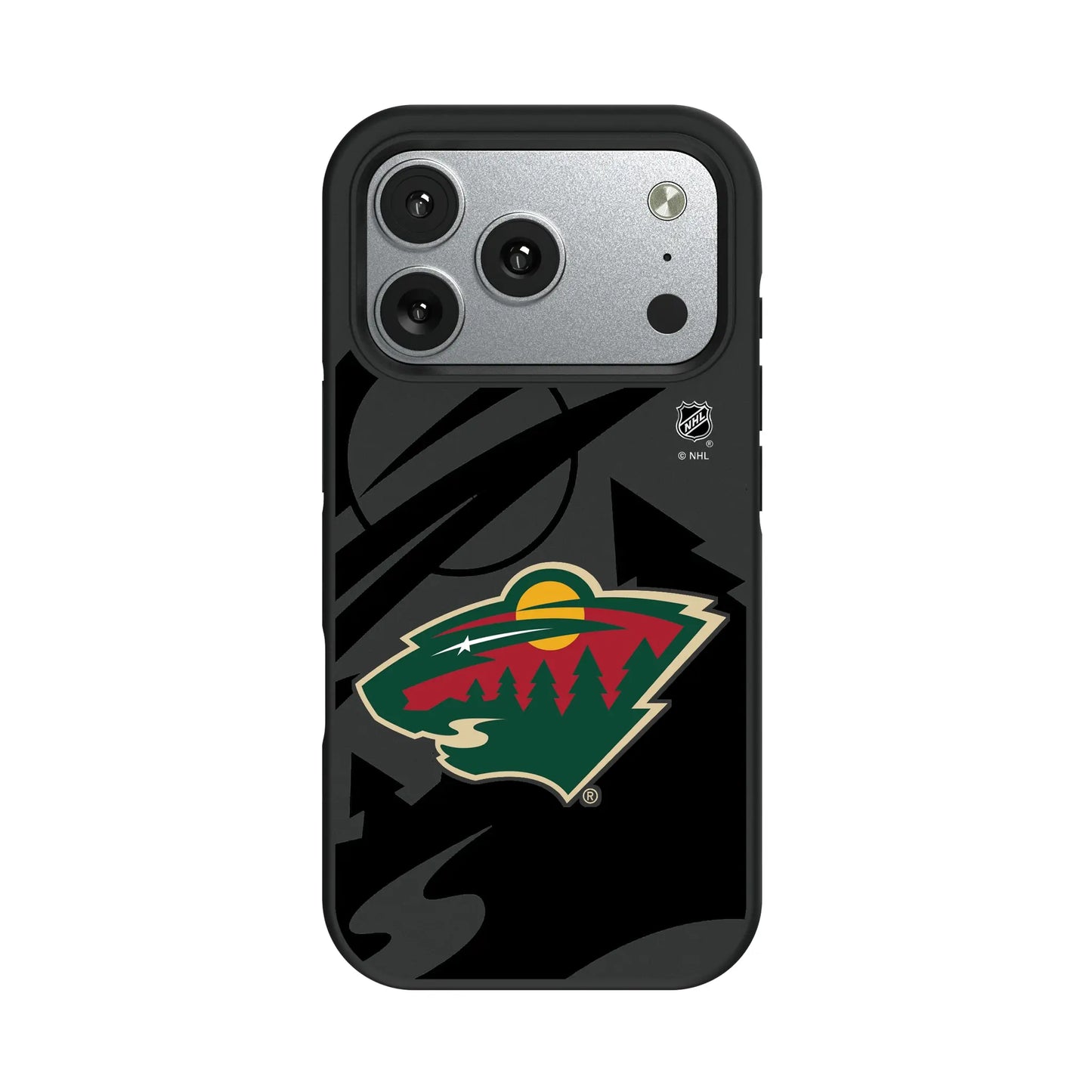 Minnesota Wild Monocolor Tilt Bump Phone Case for Apple iPhone