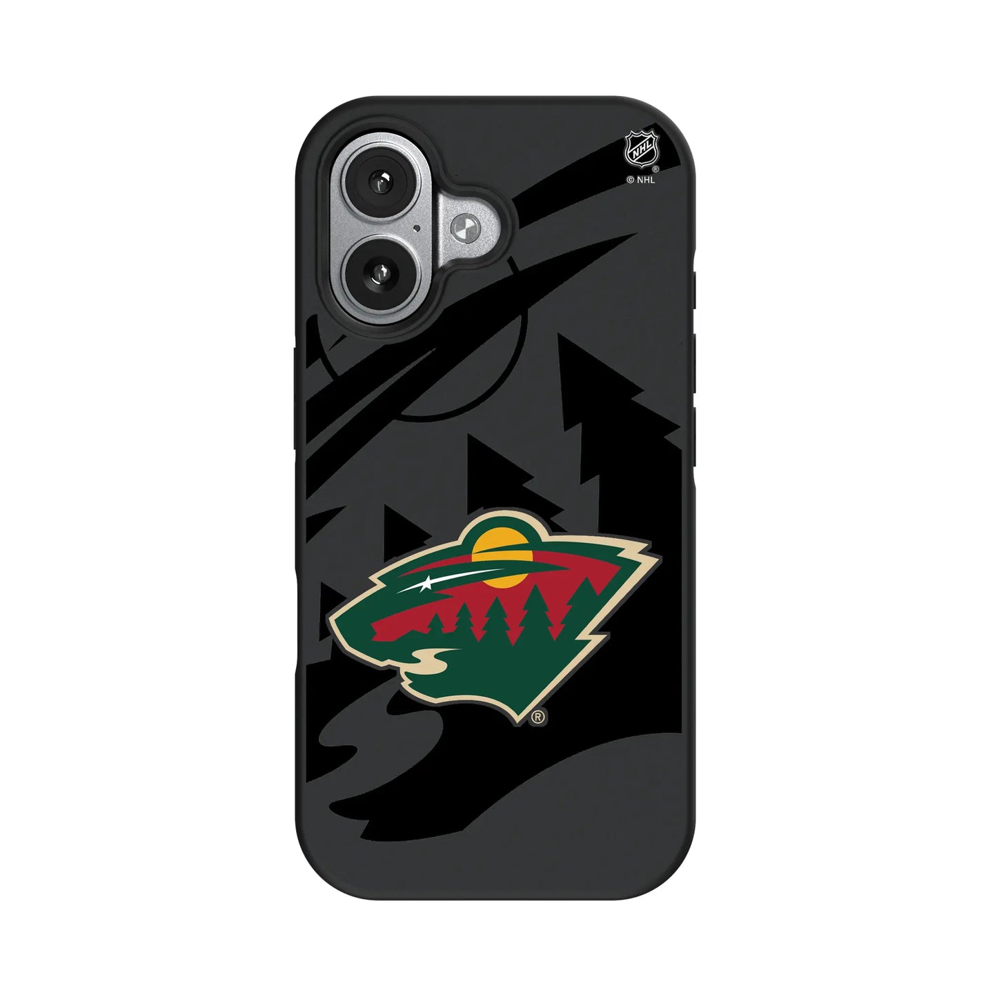 Minnesota Wild Monocolor Tilt Bump Phone Case for Apple iPhone