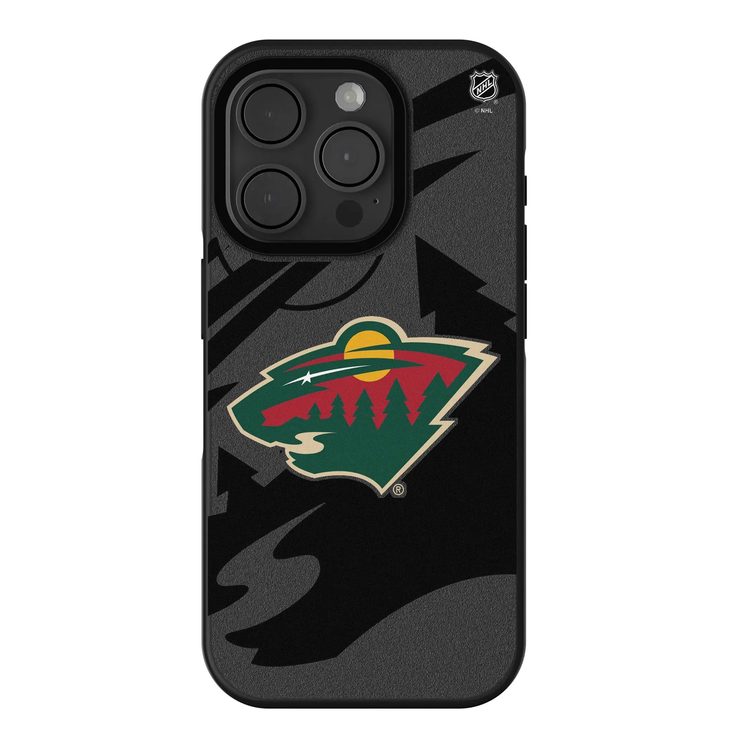 Minnesota Wild Monocolor Tilt Bump Phone Case for Apple iPhone