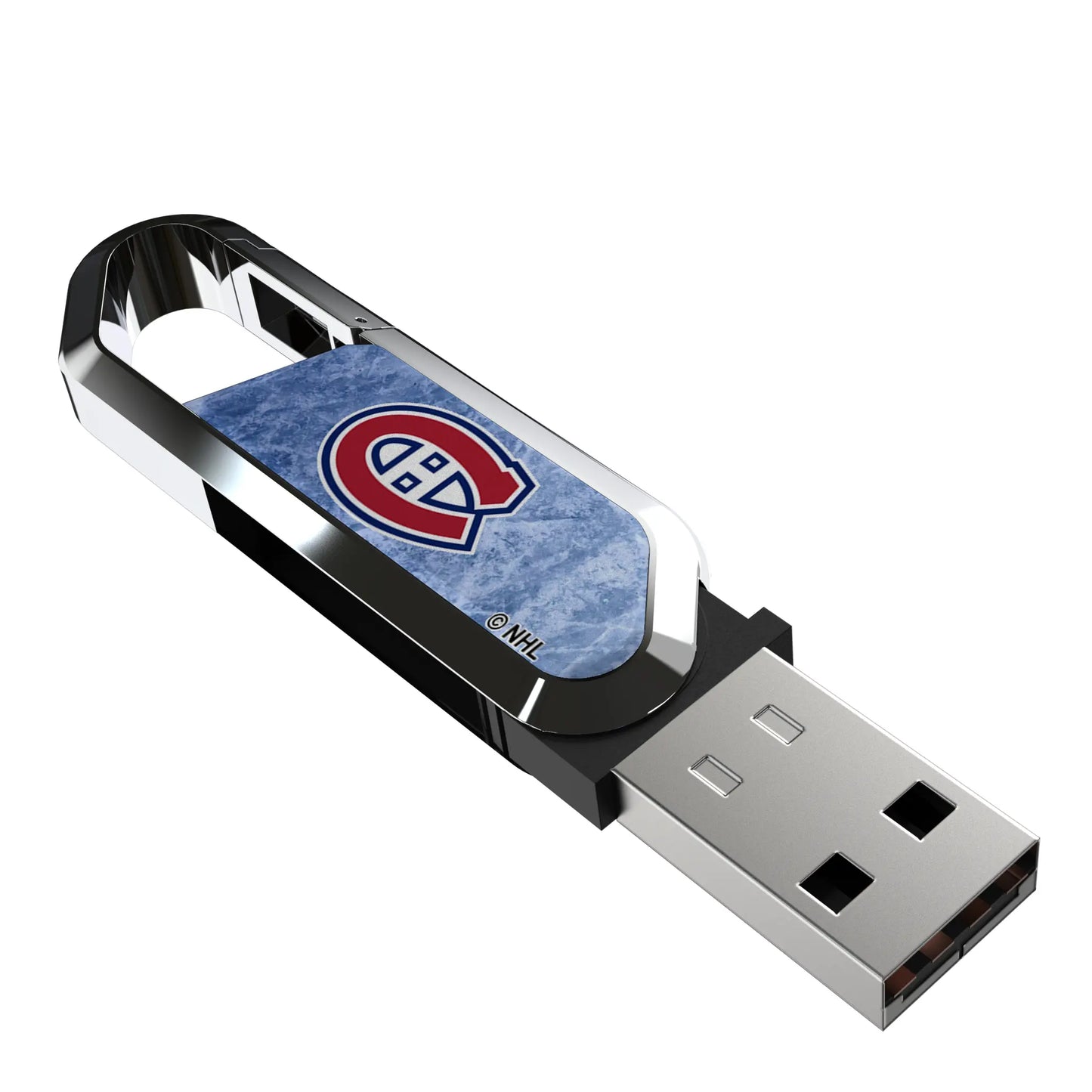 Montreal Canadiens Ice Flood USB 64GB Clip Style Flash Drive