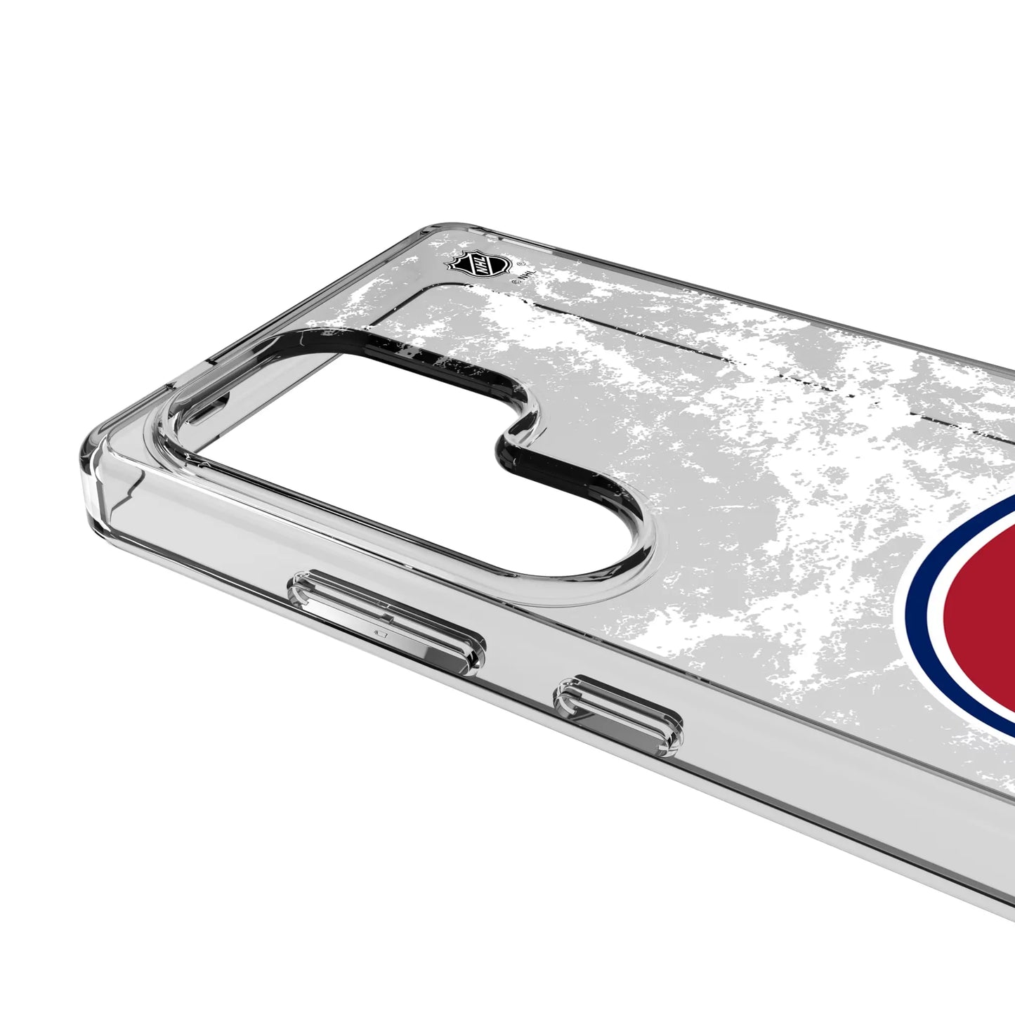 Montreal Canadiens Ice Stripe Clear Phone Case for Samsung Galaxy