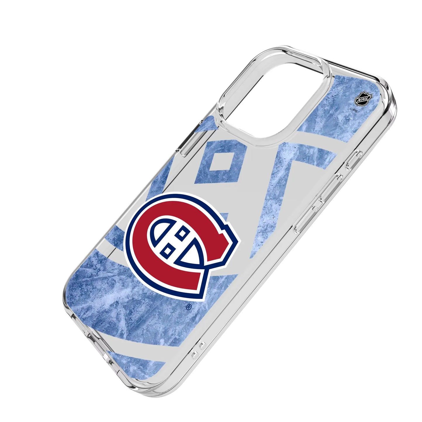 Montreal Canadiens Ice Tilt Clear Phone Case for Apple iPhone