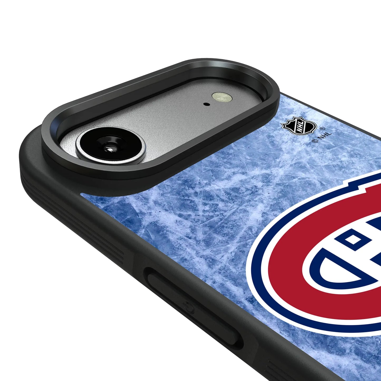 Montreal Canadiens Ice Wordmark Bump Phone Case for Apple iPhone