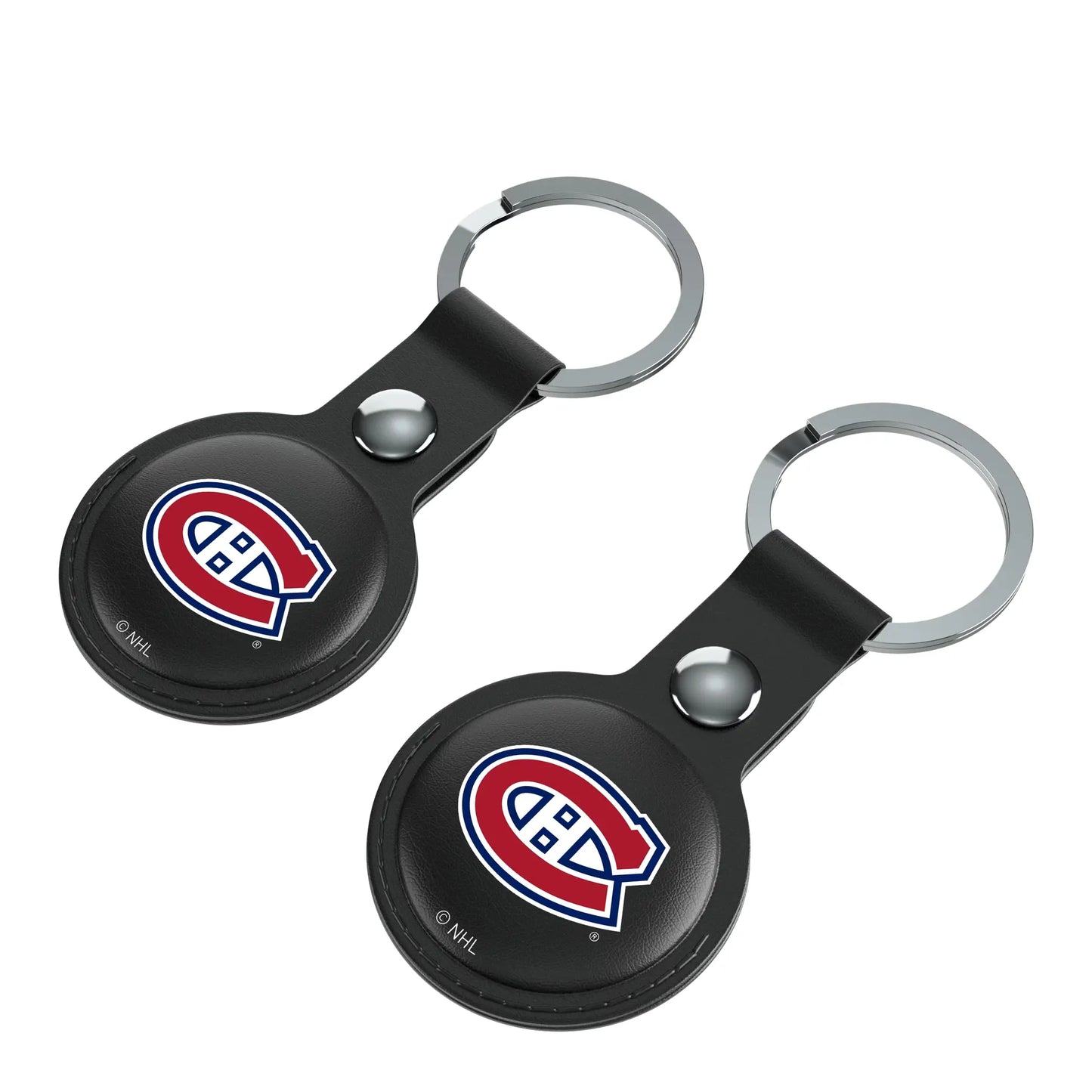 Montreal Canadiens Insignia Black Airtag Holder 2-Pack