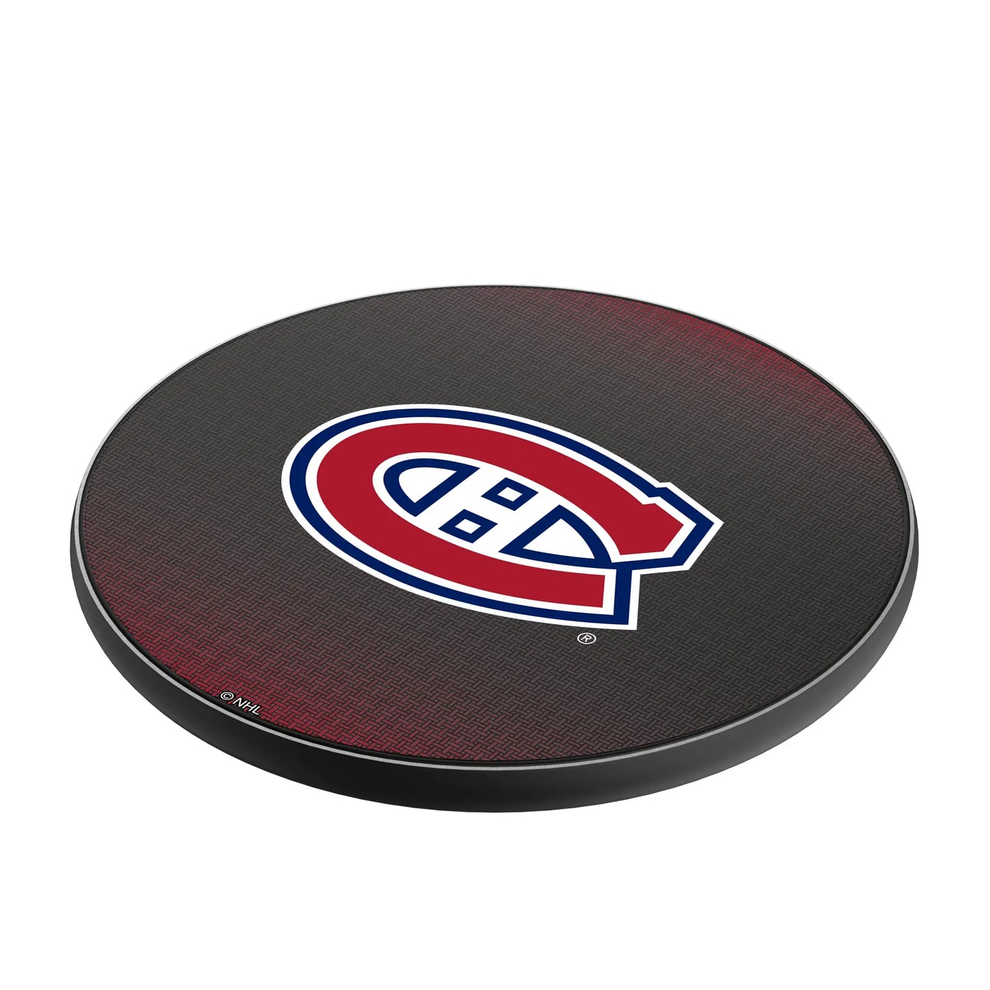 Montreal Canadiens Linen 15-Watt Wireless Charger