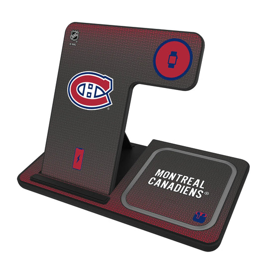 Montreal Canadiens Linen 3 in 1 Charging Station