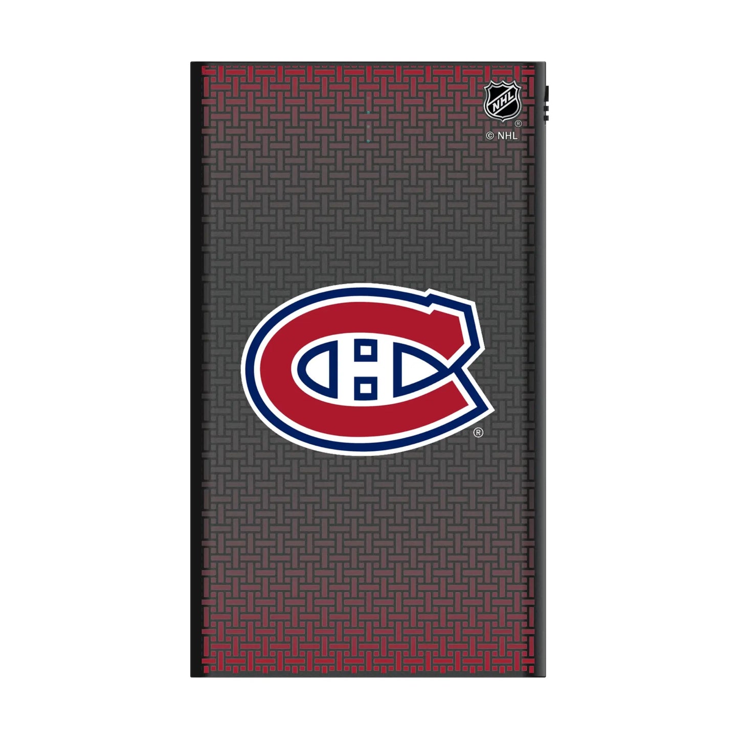 Montreal Canadiens Linen 5000mAh Flat Powerbank