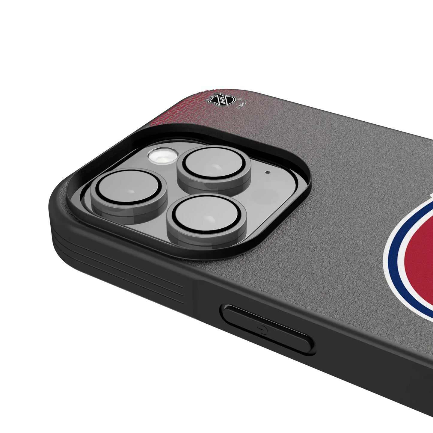 Montreal Canadiens Linen Bump Phone Case for Apple iPhone