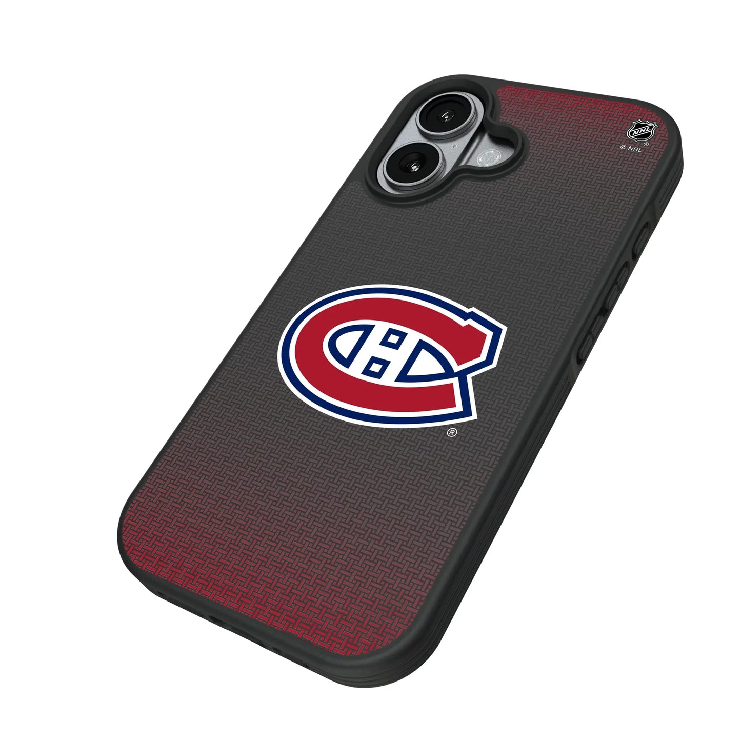 Montreal Canadiens Linen Bump Phone Case for Apple iPhone