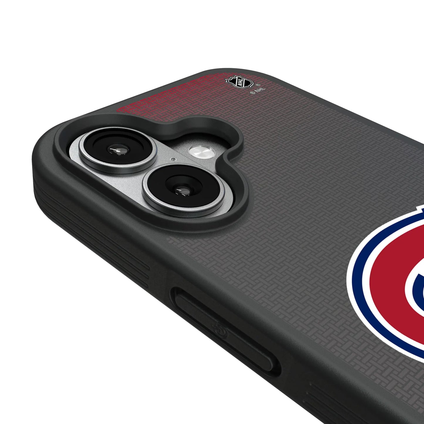 Montreal Canadiens Linen Bump Phone Case for Apple iPhone