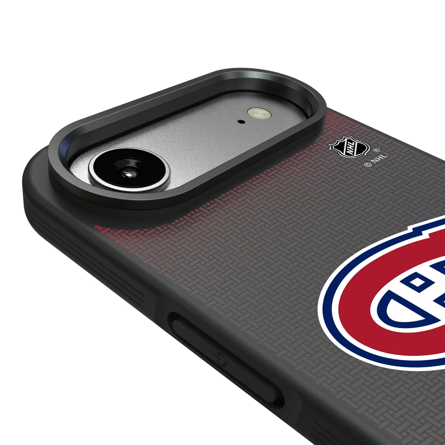 Montreal Canadiens Linen Bump Phone Case for Apple iPhone