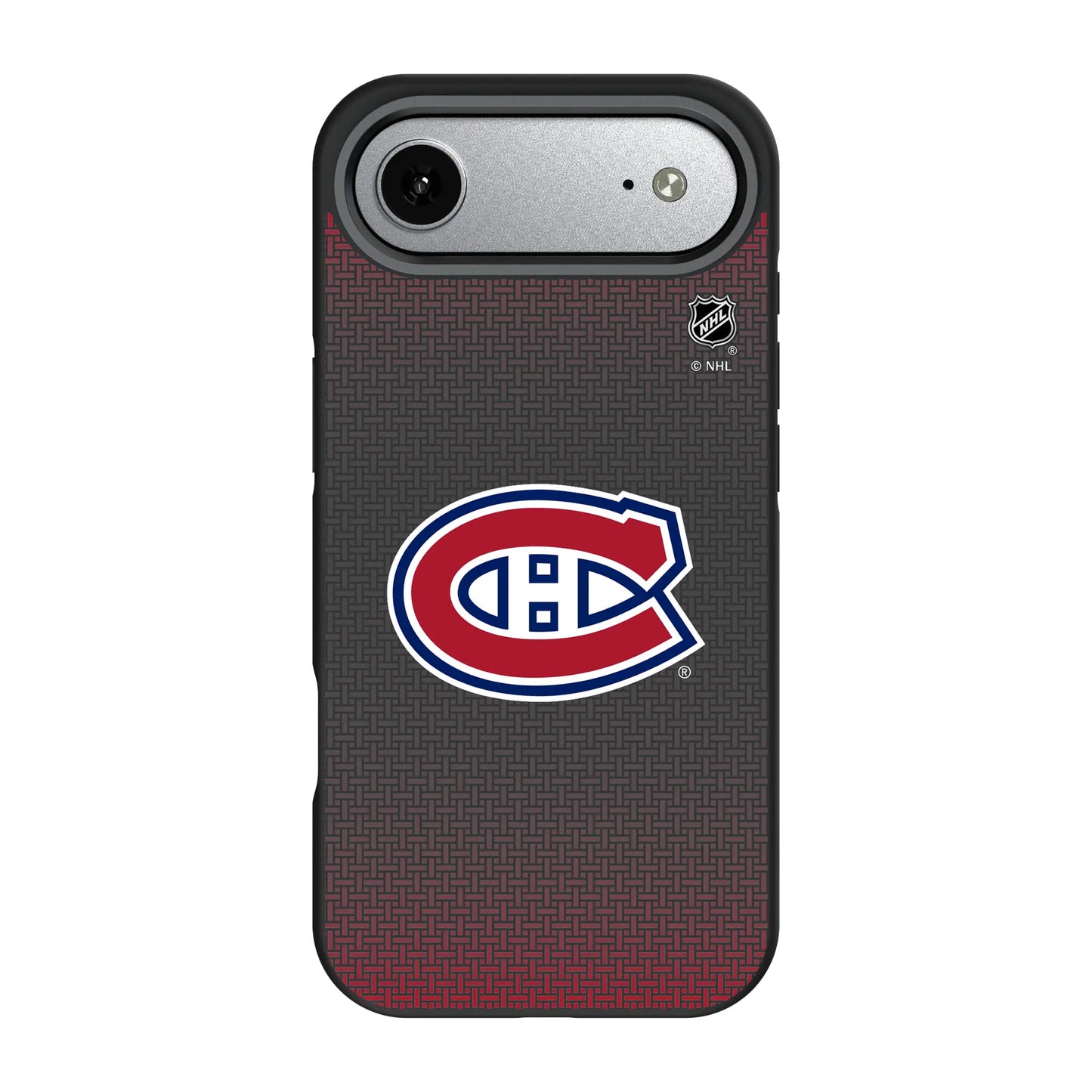 Montreal Canadiens Linen Bump Phone Case for Apple iPhone