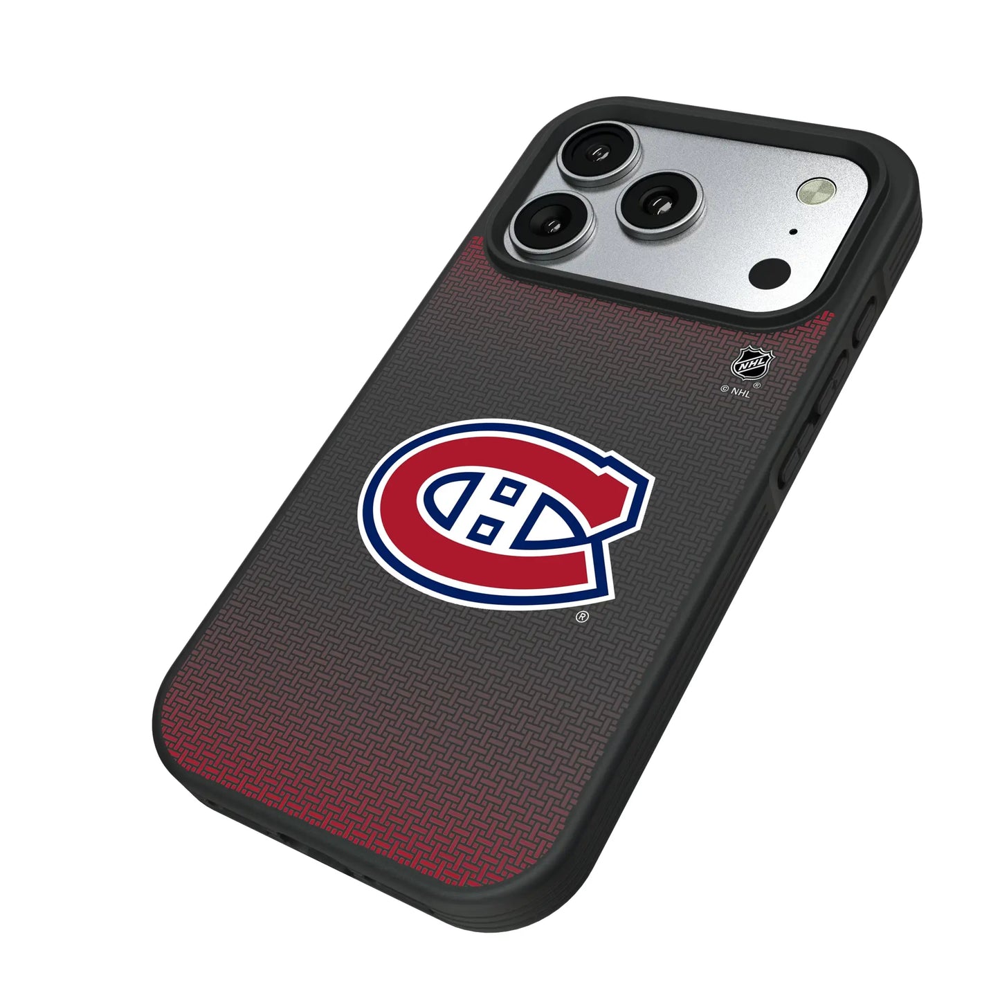 Montreal Canadiens Linen Bump Phone Case for Apple iPhone