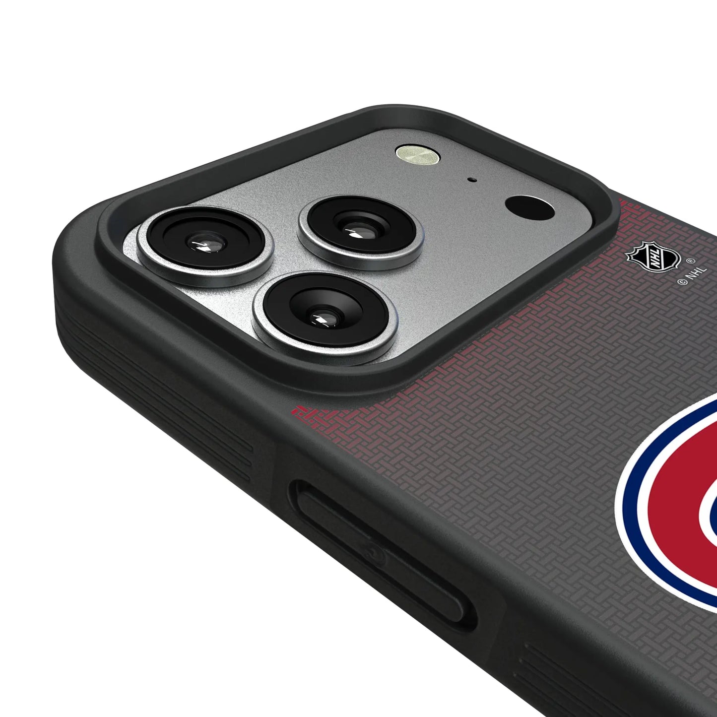 Montreal Canadiens Linen Bump Phone Case for Apple iPhone