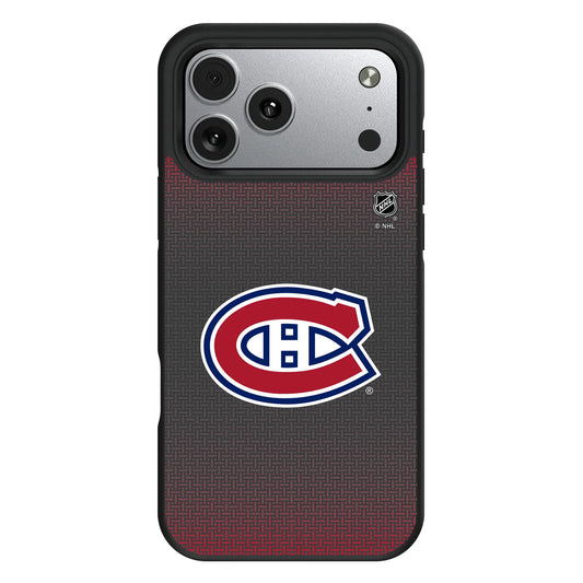 Montreal Canadiens Linen Bump Phone Case for Apple iPhone