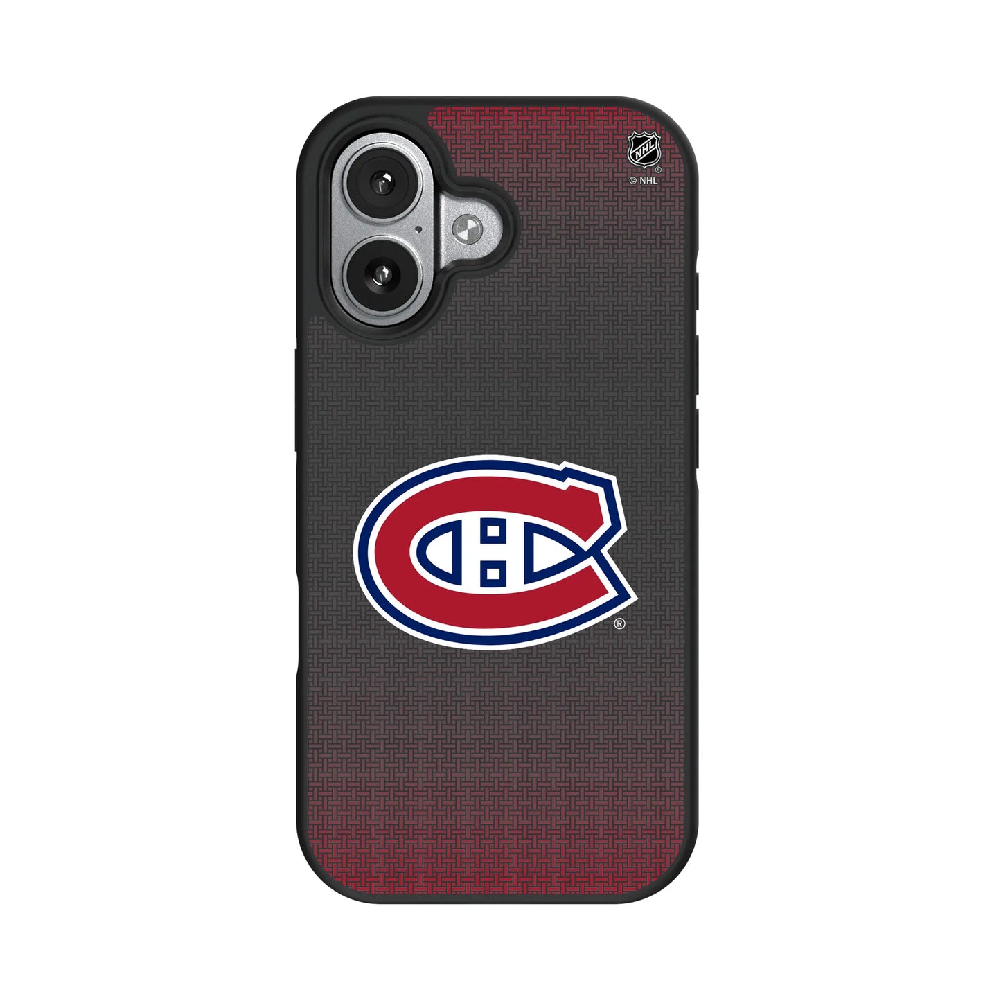 Montreal Canadiens Linen Bump Phone Case for Apple iPhone