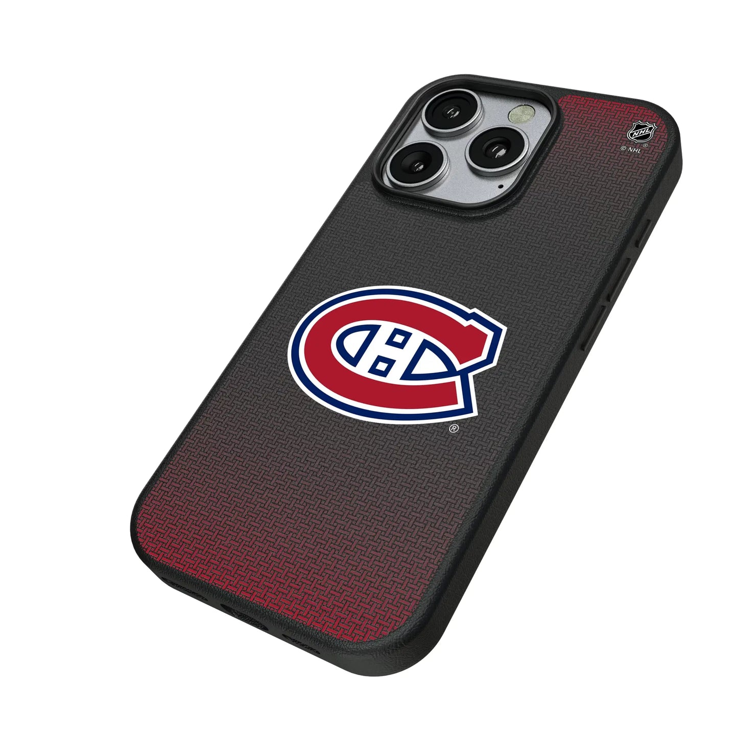 Montreal Canadiens Linen MagSafe Compatible Phone Case for Apple iPhone