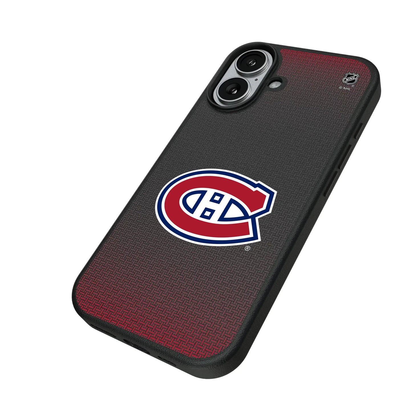 Montreal Canadiens Linen MagSafe Compatible Phone Case for Apple iPhone