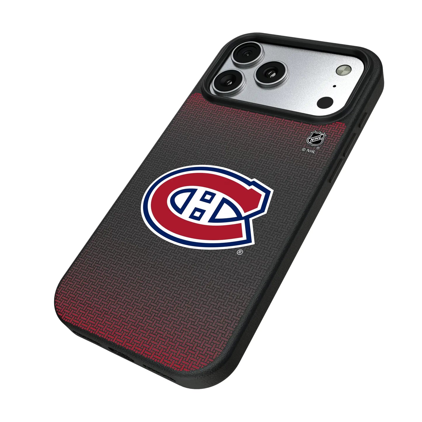 Montreal Canadiens Linen MagSafe Compatible Phone Case for Apple iPhone