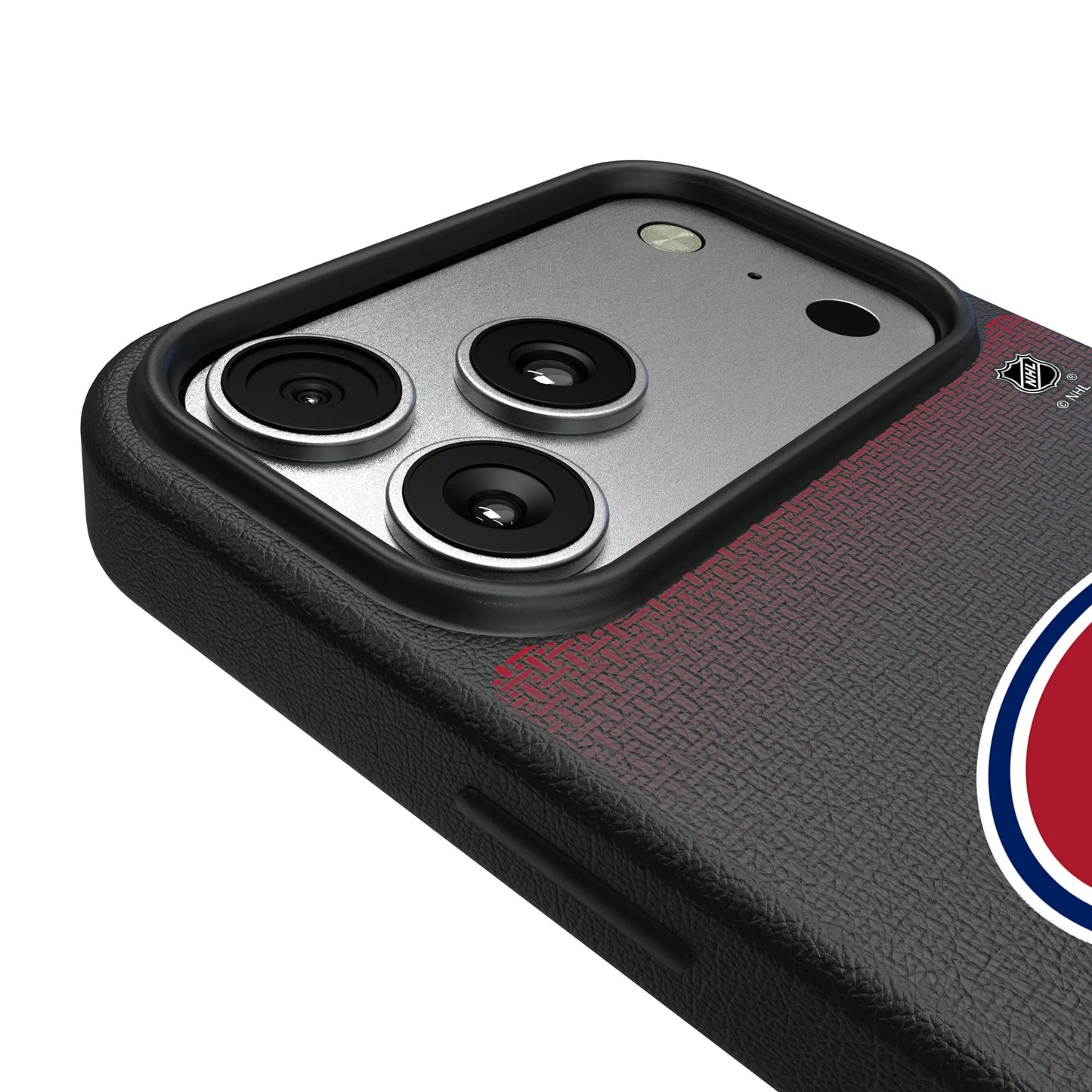 Montreal Canadiens Linen MagSafe Compatible Phone Case for Apple iPhone