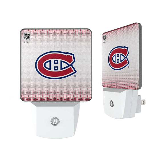 Montreal Canadiens Linen Night Light 2-Pack