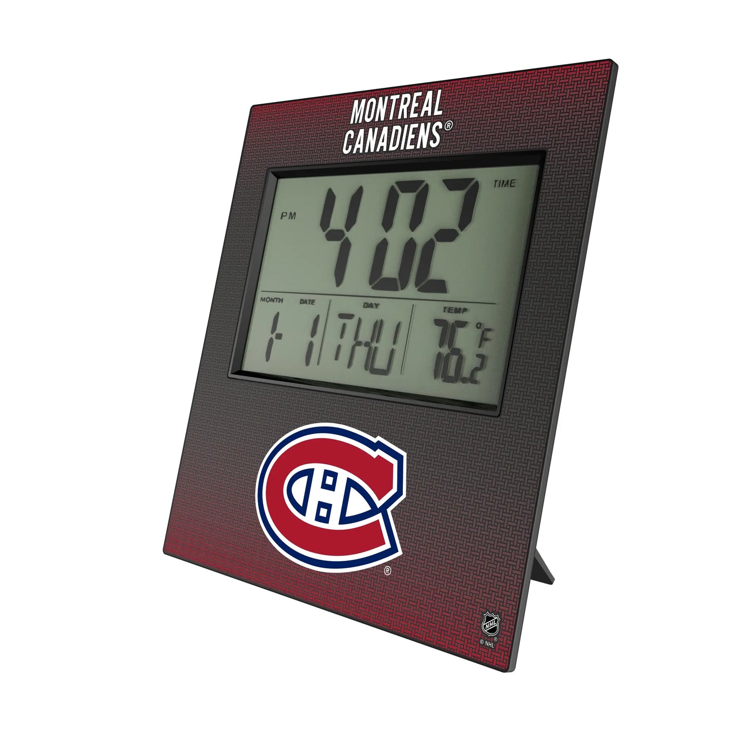 Montreal Canadiens Linen Wall Clock