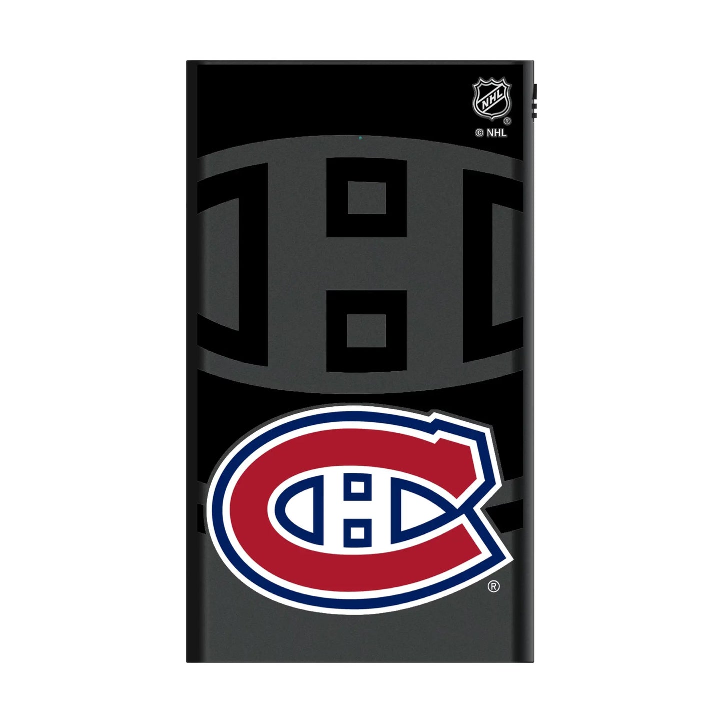 Montreal Canadiens Monocolor Tilt 5000mAh Flat Powerbank