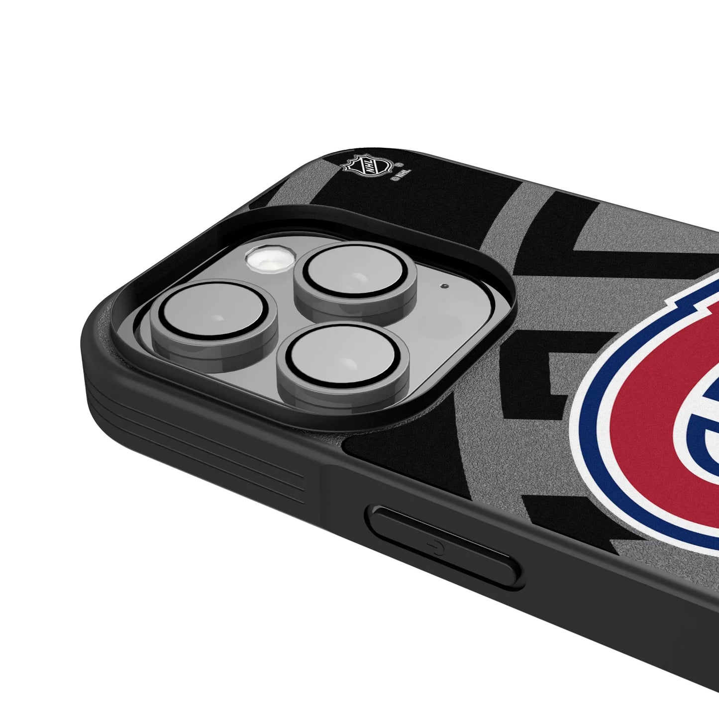 Montreal Canadiens Monocolor Tilt Bump Phone Case for Apple iPhone