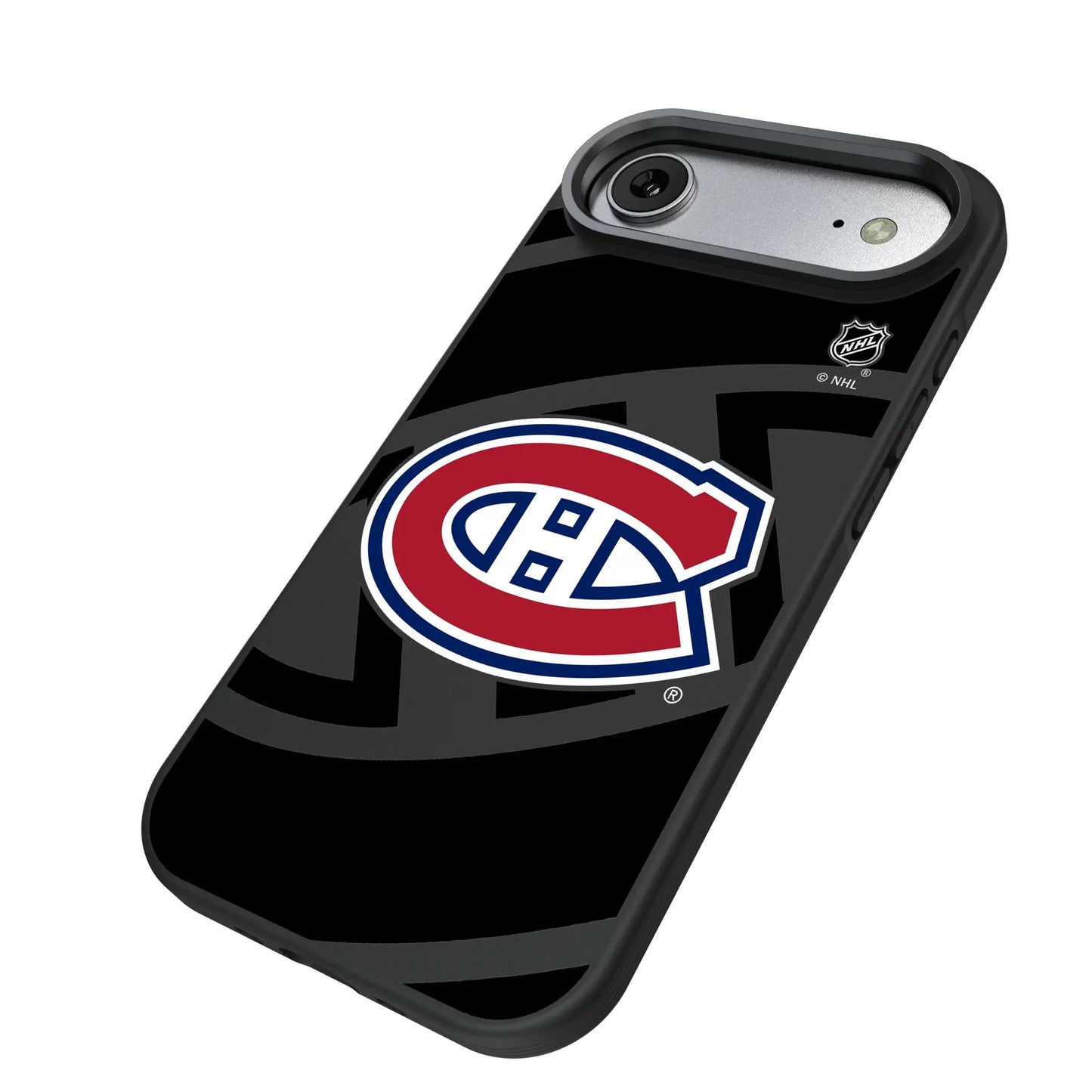 Montreal Canadiens Monocolor Tilt Bump Phone Case for Apple iPhone
