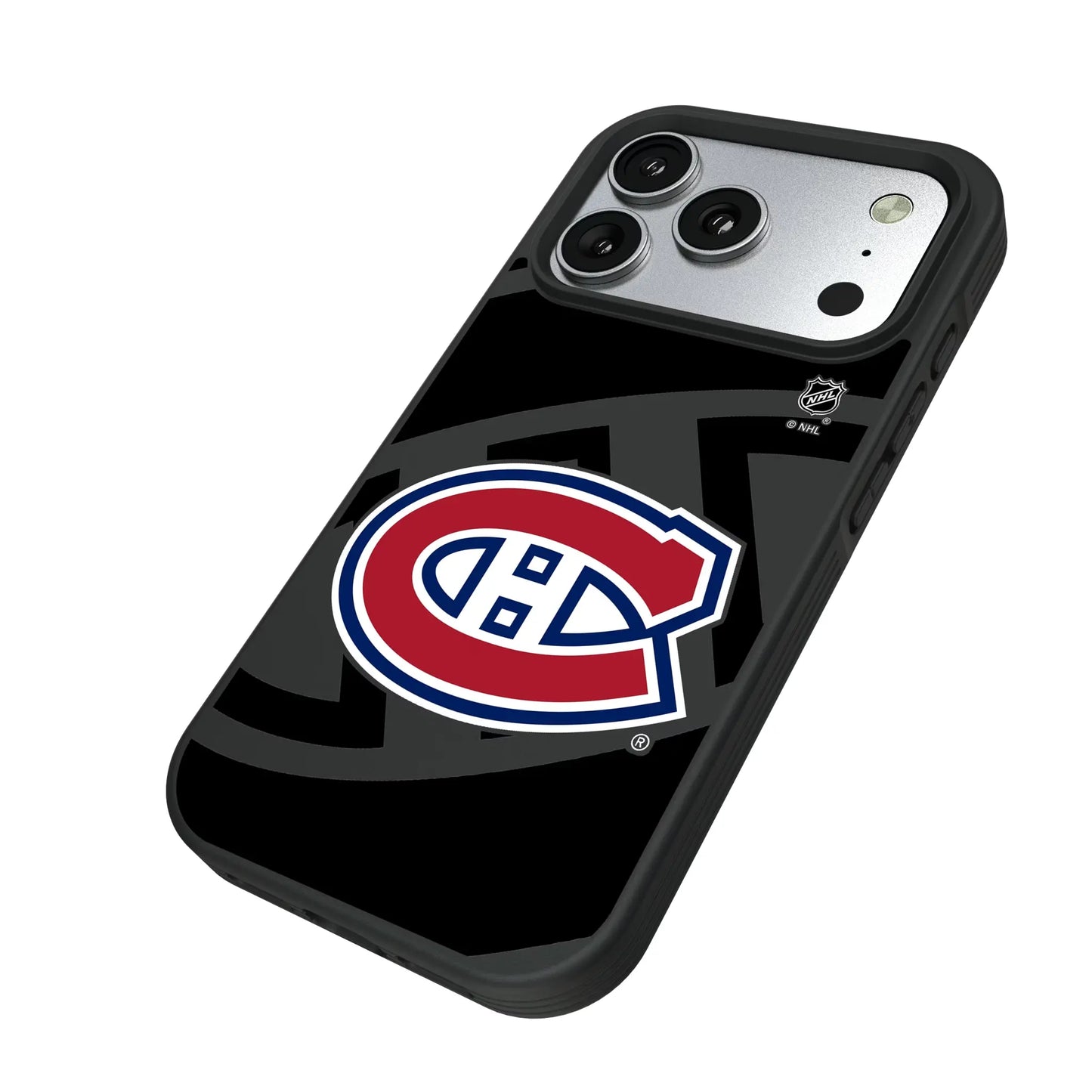 Montreal Canadiens Monocolor Tilt Bump Phone Case for Apple iPhone