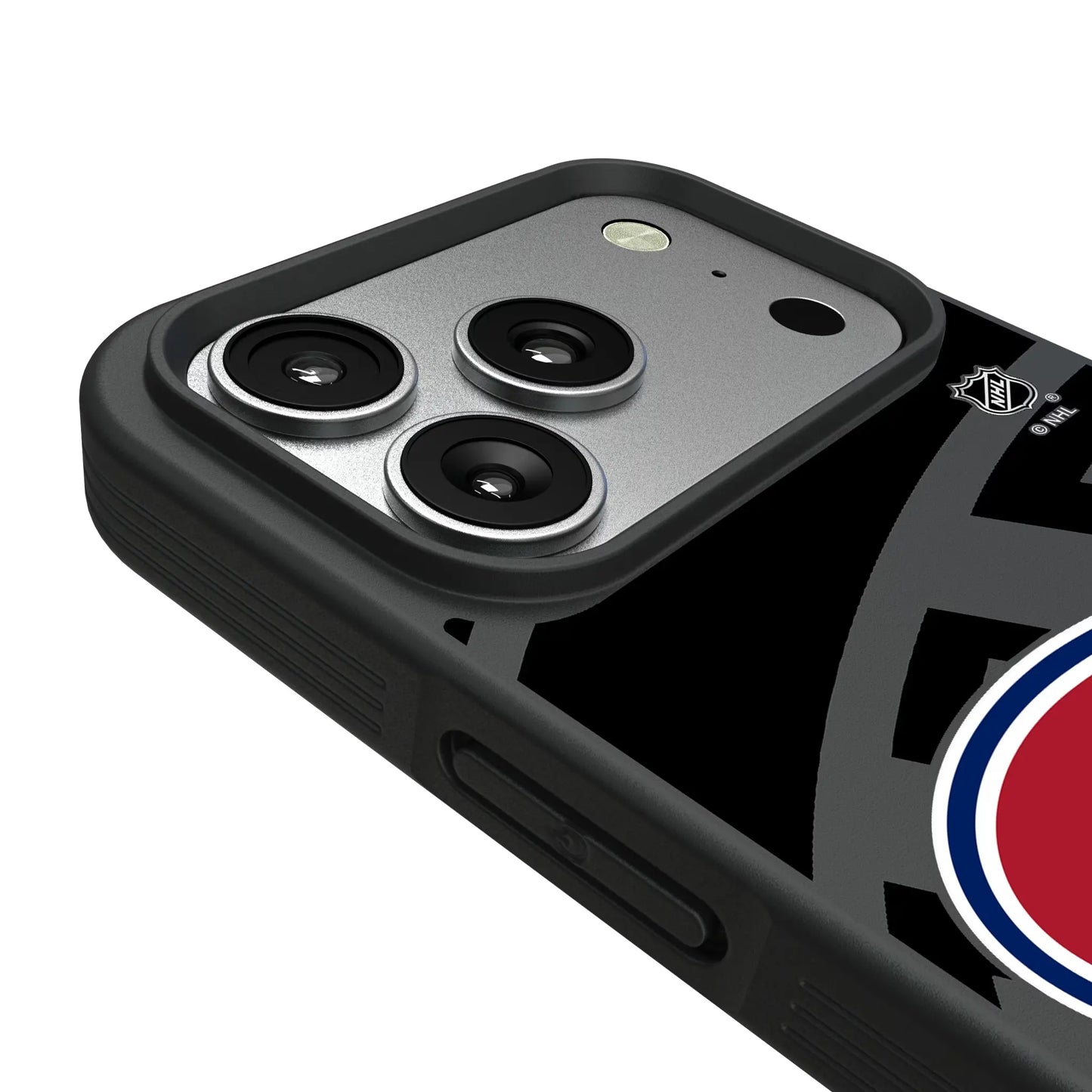 Montreal Canadiens Monocolor Tilt Bump Phone Case for Apple iPhone