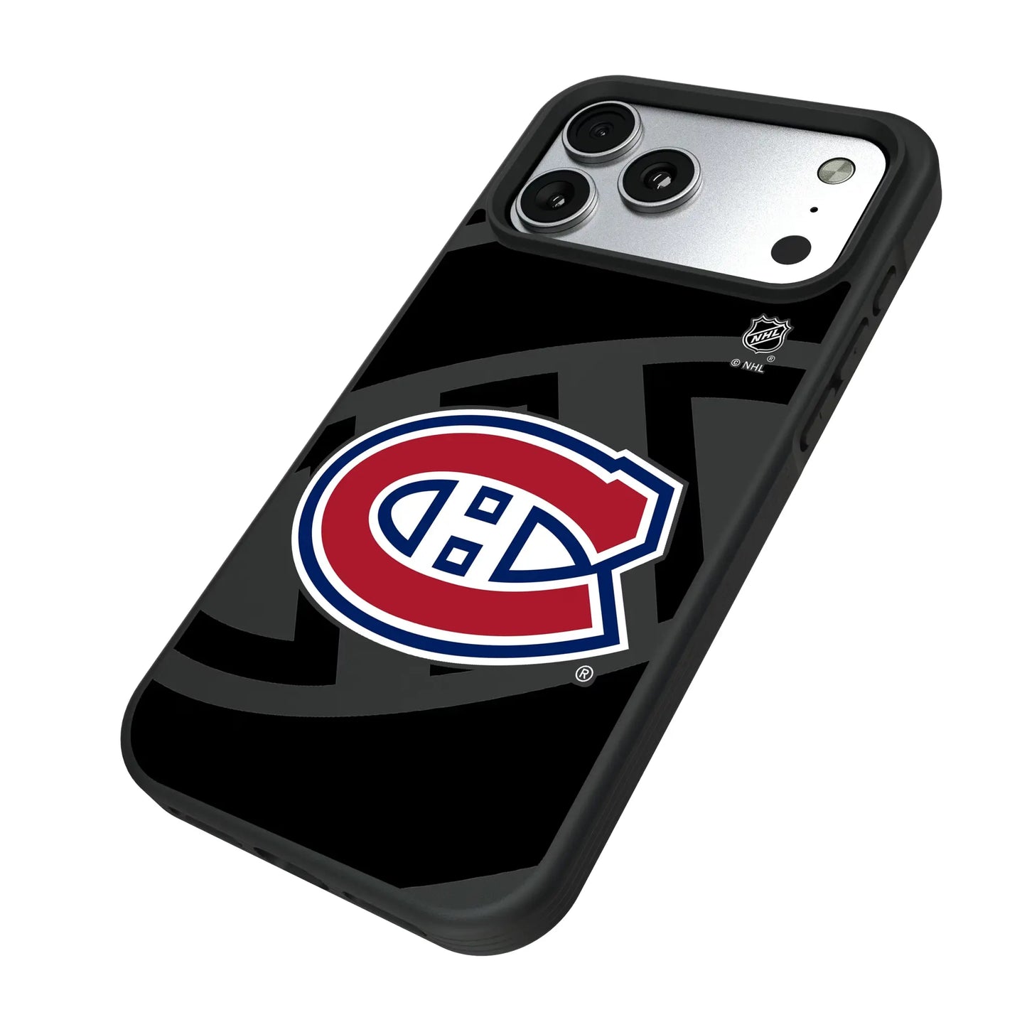Montreal Canadiens Monocolor Tilt Bump Phone Case for Apple iPhone