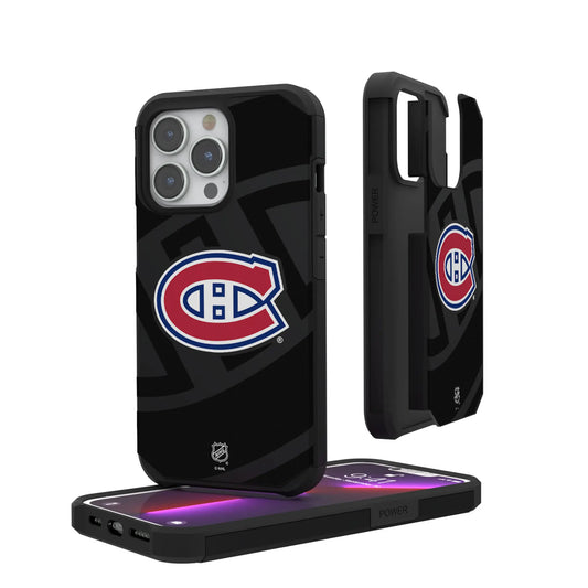 Montreal Canadiens Monocolor Tilt Rugged Phone Case for Apple iPhone