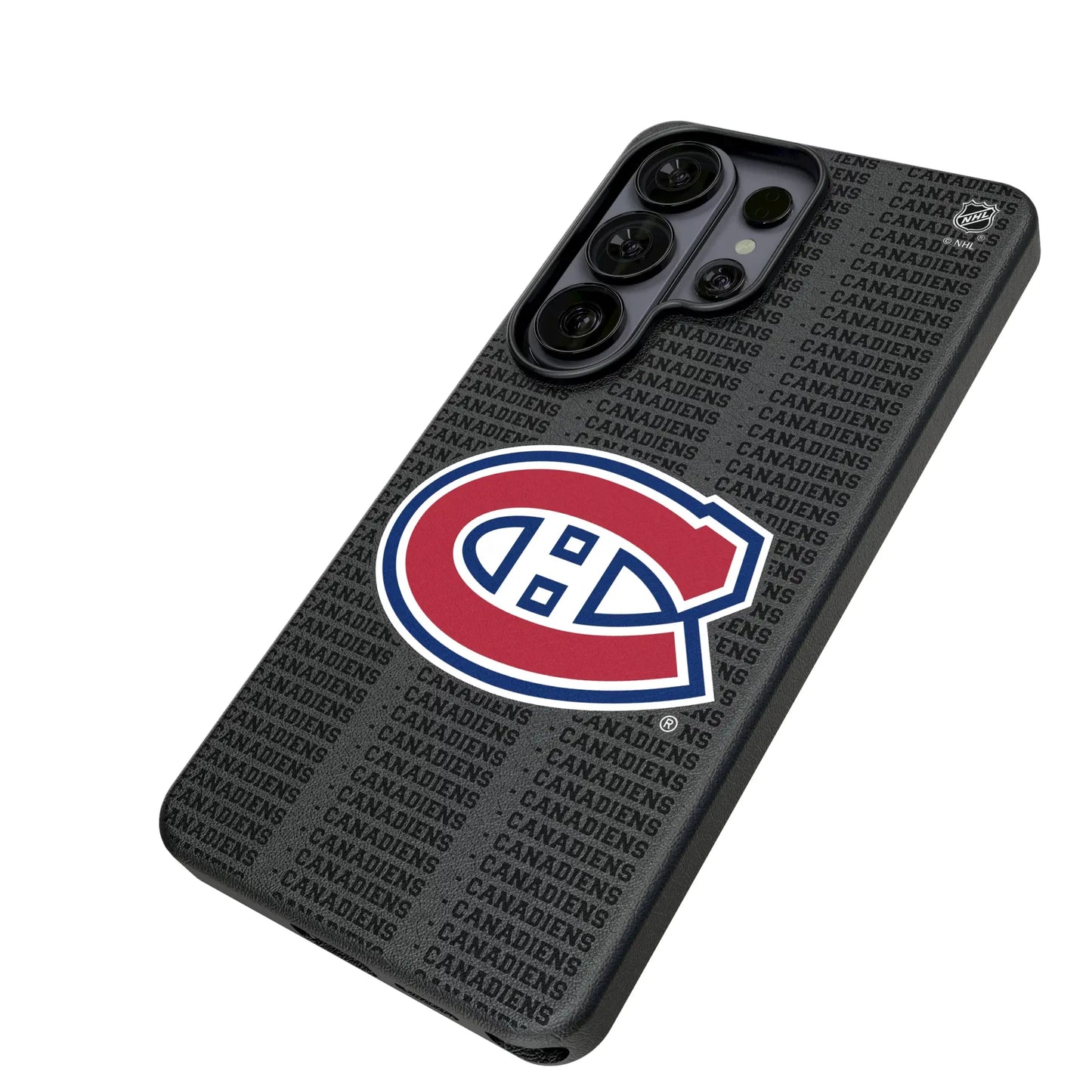Montreal Canadiens Text Backdrop MagSafe Compatible Phone Case for Samsung Galaxy