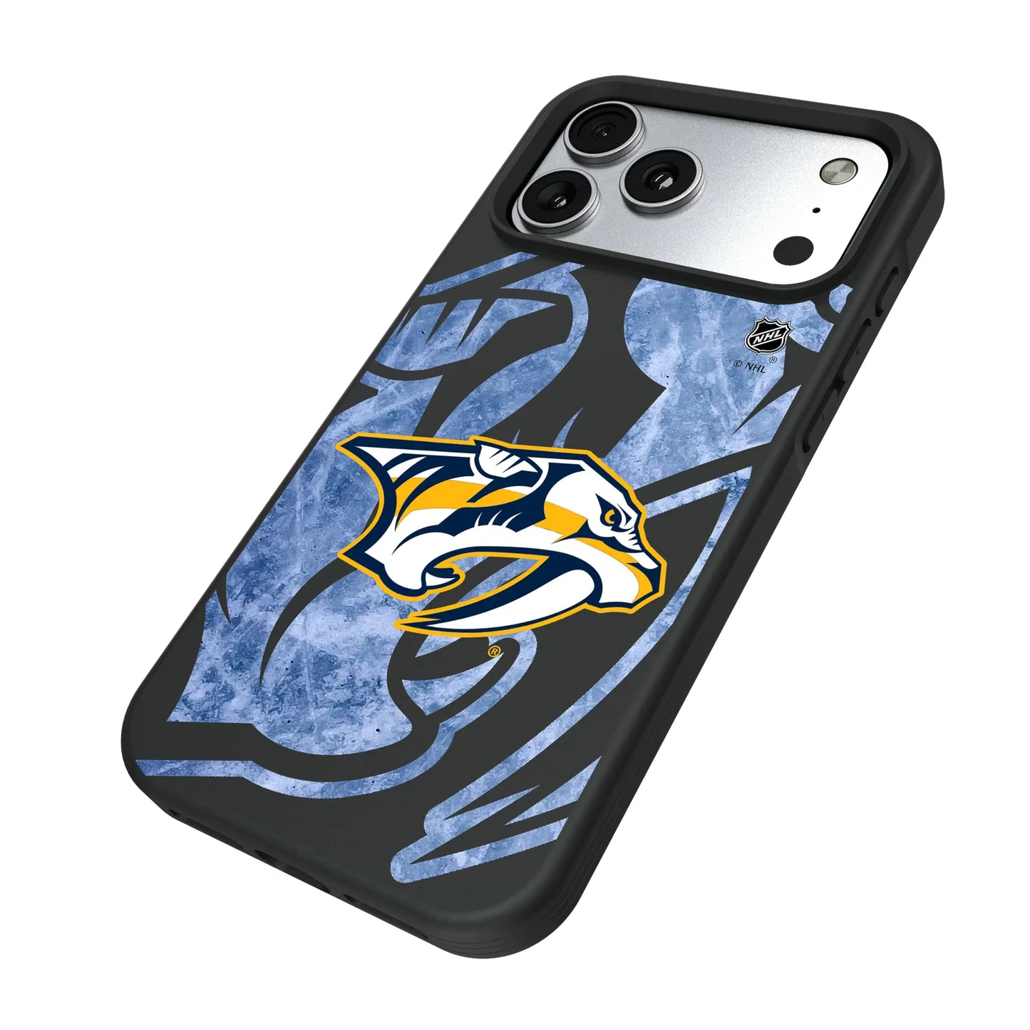 Nashville Predators Ice Tilt Bump Phone Case for Apple iPhone
