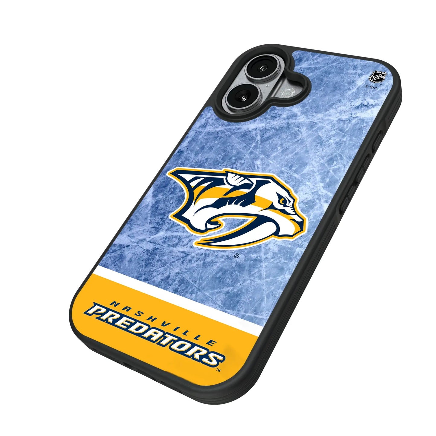 Nashville Predators Ice Wordmark Bump Phone Case for Apple iPhone