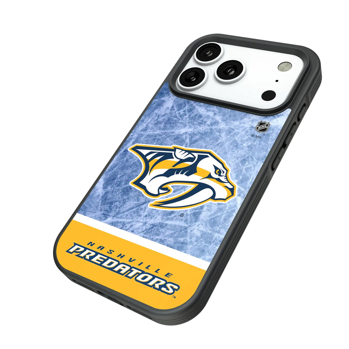 Nashville Predators Ice Wordmark Bump Phone Case for Apple iPhone