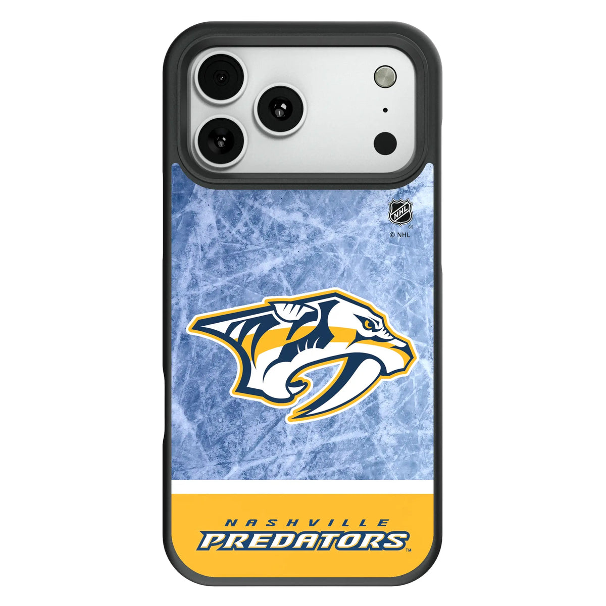 Nashville Predators Ice Wordmark Bump Phone Case for Apple iPhone