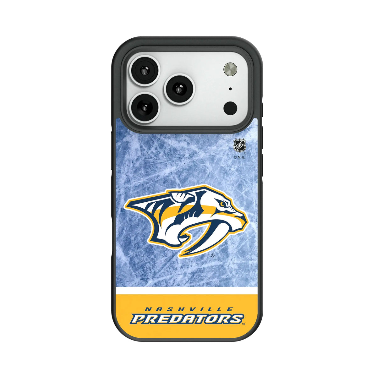 Nashville Predators Ice Wordmark Bump Phone Case for Apple iPhone