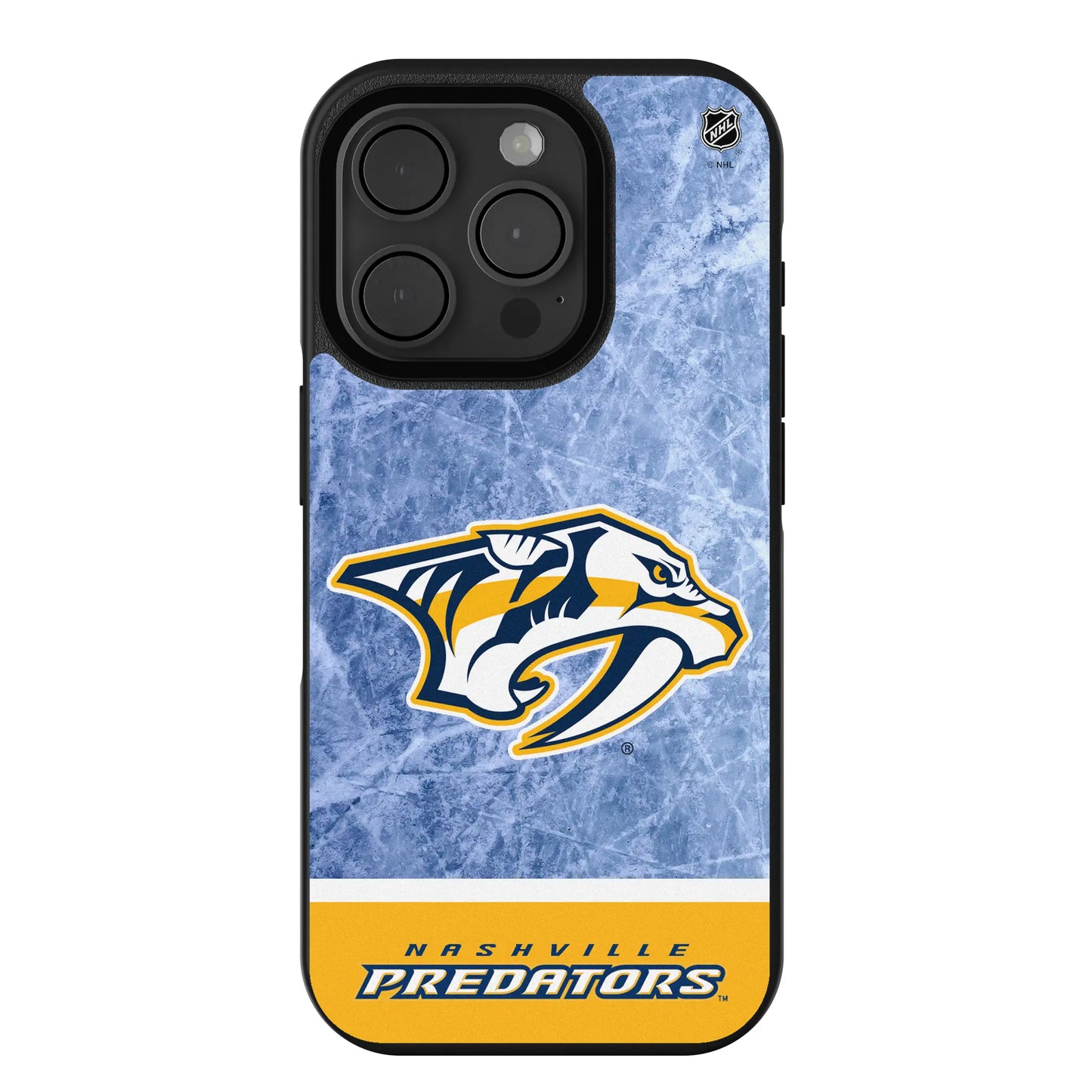Nashville Predators Ice Wordmark Bump Phone Case for Apple iPhone